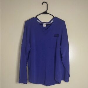 3. PINK Victoria's Secret Purple Long Sleeve Top